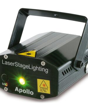 Beamz Apollo Multipoint Laser Effect Red Green Sound Activated