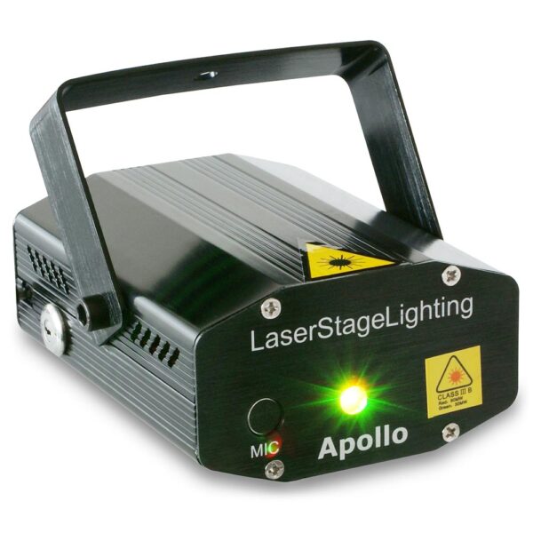 Beamz Apollo Multipoint Laser Effect Red Green Sound Activated - Image 8