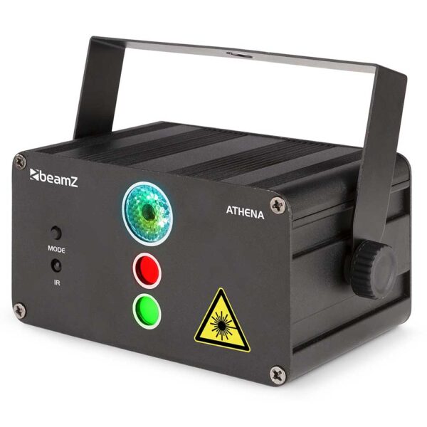 Beamz Athena - RG Gobo Laser System with Battery - Image 11