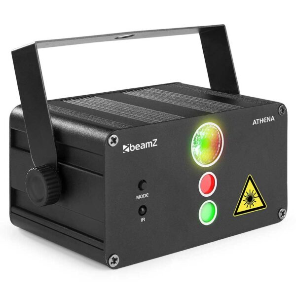 Beamz Athena - RG Gobo Laser System with Battery - Image 3