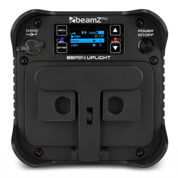 Beamz BBP54 - Uplight IP65 4x12W Battery Wireless DMX - Image 8
