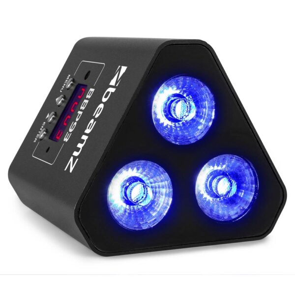 Beamz BBP93 - Uplight Par 3x10W 4in1 DMX IRC - Image 7