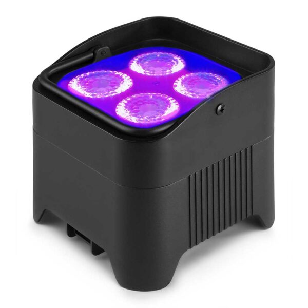 Beamz BBP94W - Battery Uplight Par 4x12W Wireless DMX IRC - Image 5