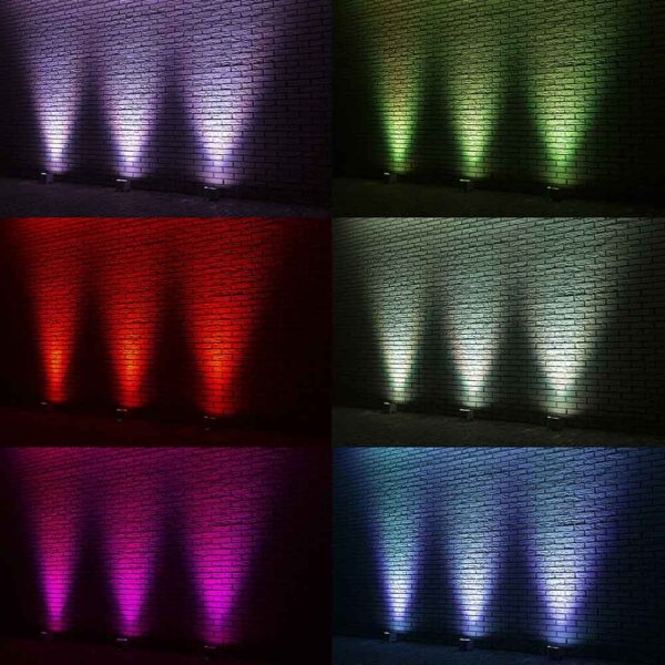 Beamz BBP96S - Battery Uplight Par 6x12W Wireless DMX IRC - Image 3