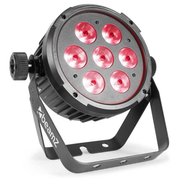Beamz BT270 Flat Par 7x6W 4in1 DMX IRC