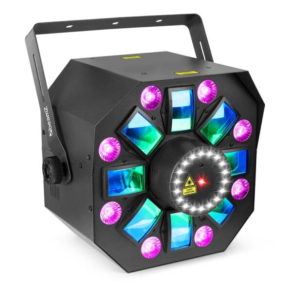 Beamz MultiBox 100W - 4-in-1 effect with Derby, PAR, Laser and Strobe effect - Image 11