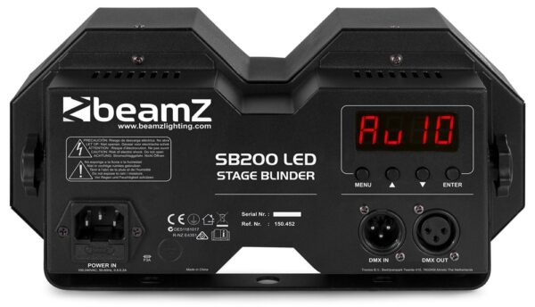 Beamz SB200 Stage Blinder 2 Way 2x50W LED 2in1 - Image 4
