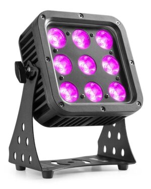 Beamz StarColor72 LED Flood Light 9x 8W IP65 RGBW
