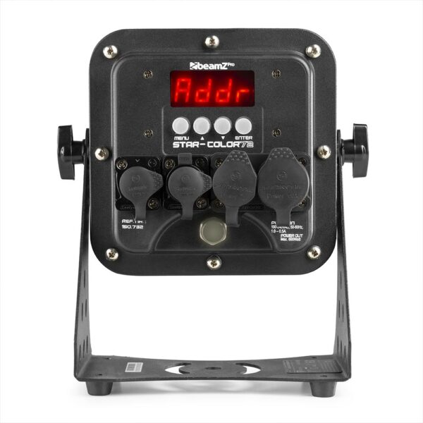 Beamz StarColor72 LED Flood Light 9x 8W IP65 RGBW - Image 3