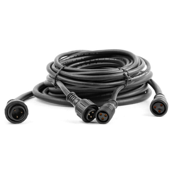 Beamz CX23-5 Extension Kit for IP65 Fixtures (Power & DMX) - Image 2
