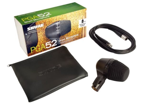 Shure PGA52 XLR Dynamic Kick Drum Microphone - Image 6
