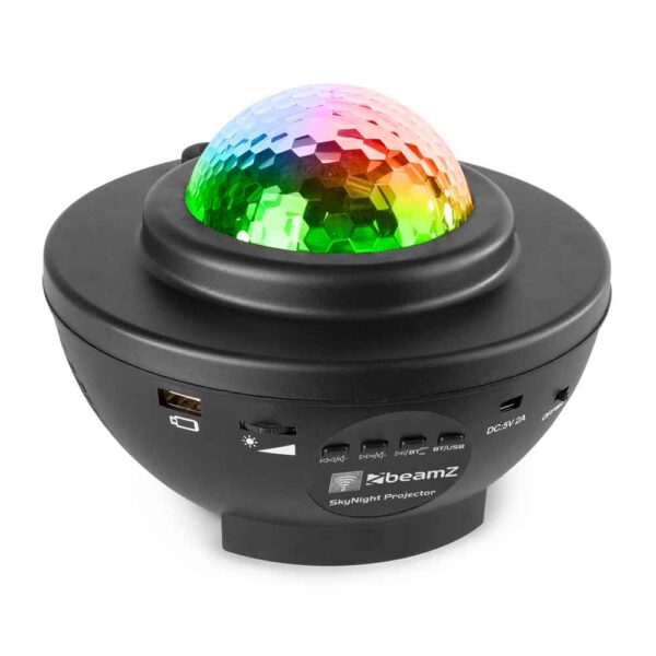 Beamz SkyNight Galaxy Projector BT IRC 2x 3W RGBW LEDs - Image 2