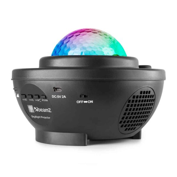 Beamz SkyNight Galaxy Projector BT IRC 2x 3W RGBW LEDs - Image 5