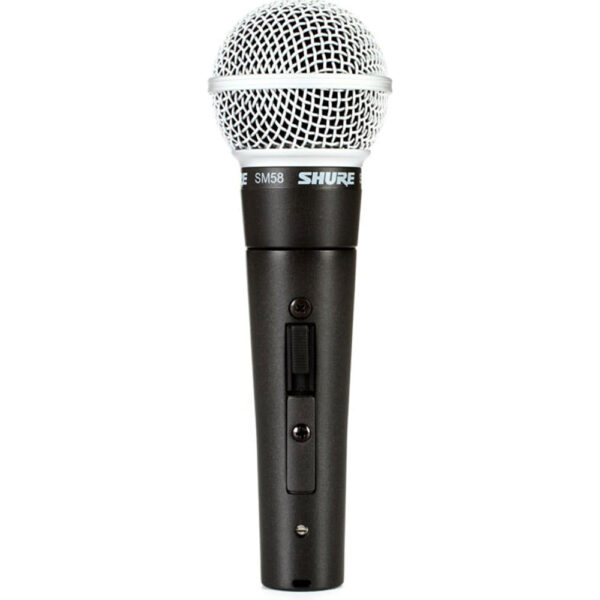 Shure SM58S Dynamic Vocal Microphone Cardioid with Switch - Image 2
