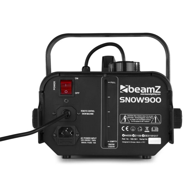 Beamz SNOW-900 Snow Machine 900W - Image 6