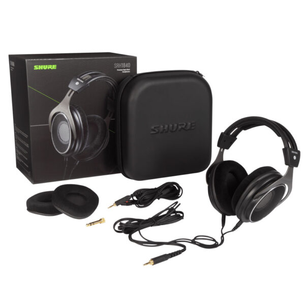 Shure SRH1840 Premium Open-Back Studio Headphones Black - Image 4