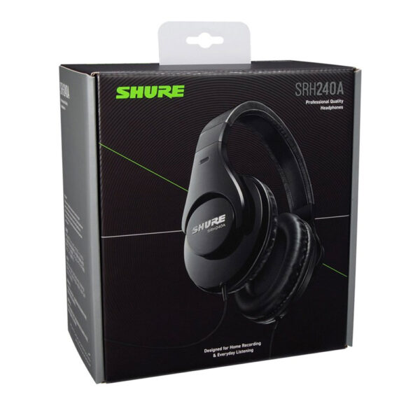 Shure SRH240A Studio Reference Headphones Black - Image 2