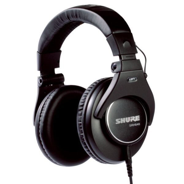 Shure SRH840 Studio Headphones Black - Image 2