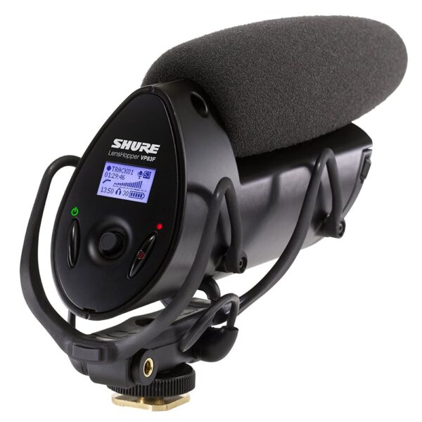 Shure VP83F Lens Hopper On-Camera Microphone Flash Recorder