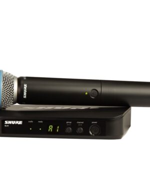 Shure BLX24BETA58 Premium Wireless Handheld Microphone System – K14