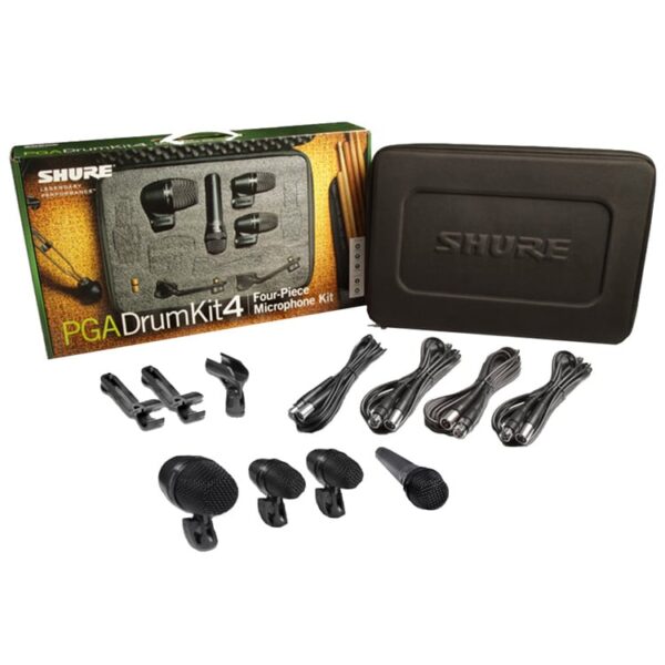 Shure PGA Drum Kit 4 Four Piece Drum Microphone Kit - Image 2