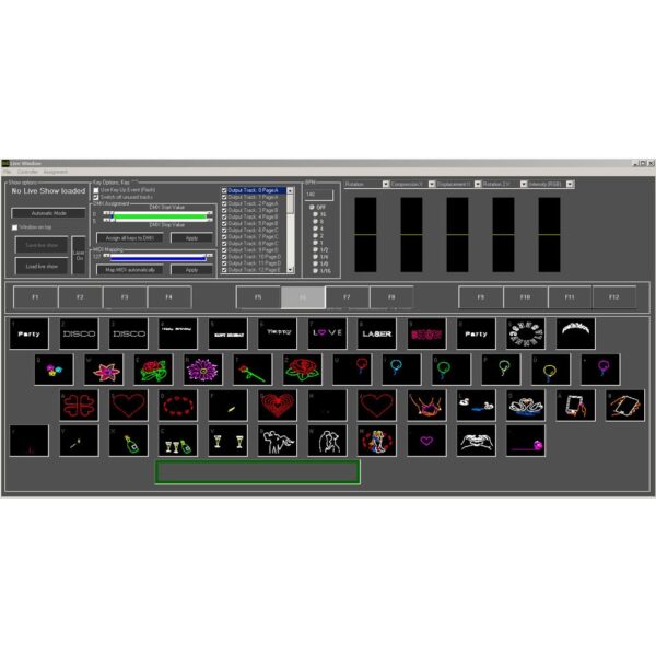 Laserworld ShowNET Interface with Showeditor Laser Software - Image 6