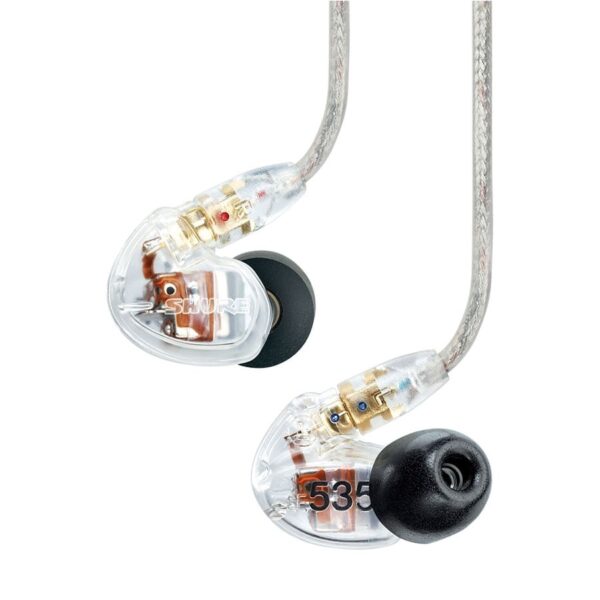 Shure SE535 Sound Isolating Earphones (Clear) - Image 3