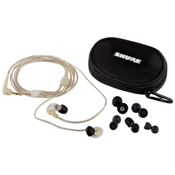 Shure SE215-CL Stereo In-ear Earphones Sound Isolating – Clear - Image 4