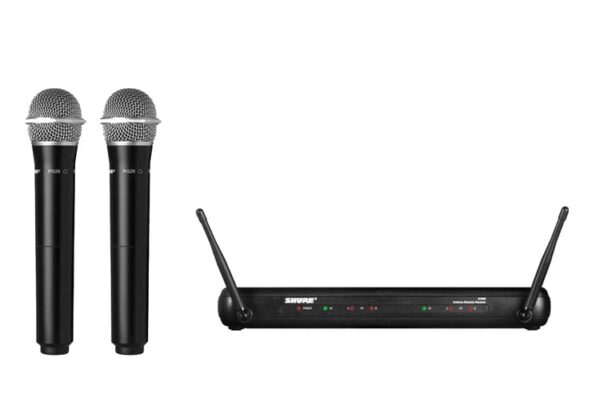 Shure SVX288PG28 Dual Wireless Handheld Microphone System - Image 2