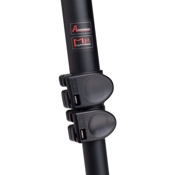 Benro A1573F Series 1 AL Video Tripod Leveling Column 3 Section Flip Lock S2PRO Head - Image 11