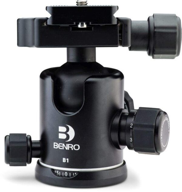 Benro Ball Head￠36mm Sep Drag Control PU60 Plate