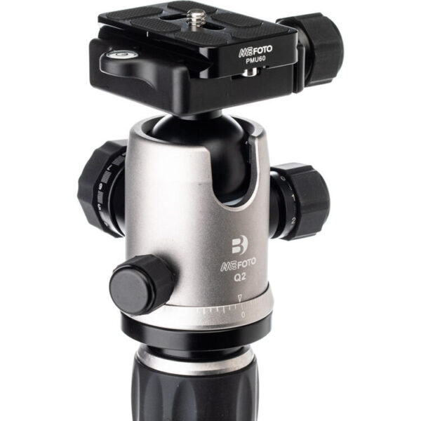 Benro MeFoto Globetrotter Tripod Aluminium Monopod Twist Lock Titanium - Image 4