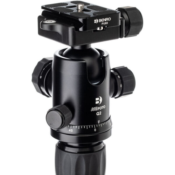 Benro MeFoto Globetrotter Tripod Carbon Fibre Monopod Twist Lock Black - Image 4