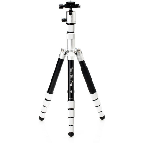 Benro MeFoto Roadtrip Pro 6-in-1 Tripod Aluminium Monopod Twist Lock Silver