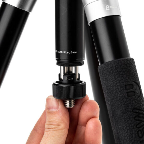 Benro MeFoto Roadtrip Pro 6-in-1 Tripod Aluminium Monopod Twist Lock Silver - Image 8