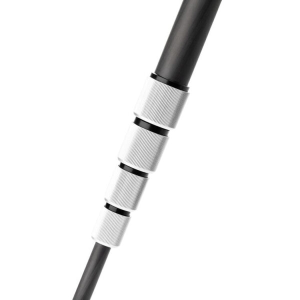 Benro MeFoto Roadtrip Pro 6-in-1 Tripod Carbon Fibre Monopod Twist Lock Silver - Image 11