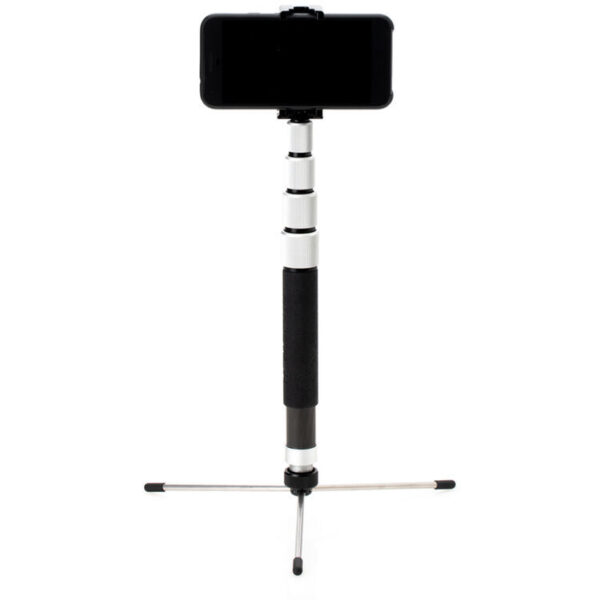 Benro MeFoto Roadtrip Pro 6-in-1 Tripod Carbon Fibre Monopod Twist Lock Silver - Image 9