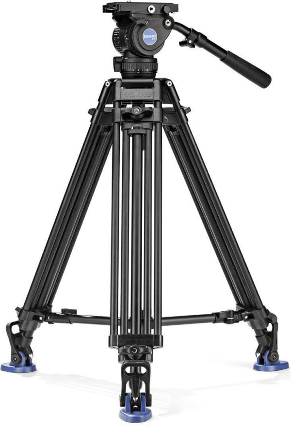 Benro A673TMM Dual Stage Tripod 75mm Bowl Twist-Lever Lock BV8 Head