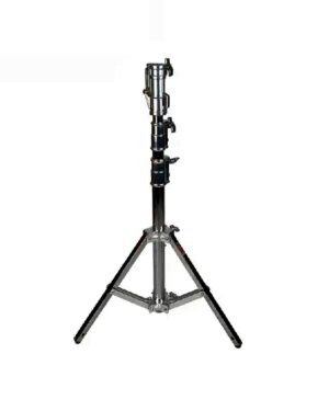 Ercole B302 Combo Stand Black 95-216cm Double Riser Square Leg