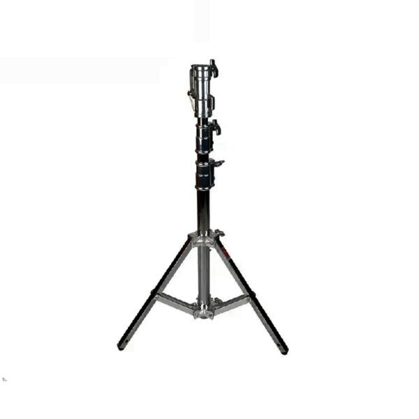 Ercole B302 Combo Stand Black 95-216cm Double Riser Square Leg