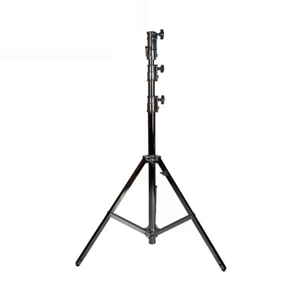 Ercole B303 Combo Stand Black 140-320cm Double Riser Square Leg