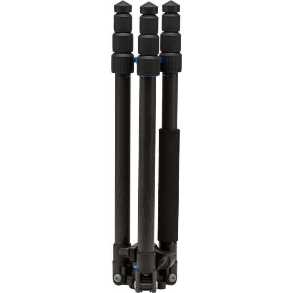 Benro GoPlus Travel Series 1 Carbon Fibre 3 Section Monopod Twist Lock V1 Ball Head 10kg PL - Image 3