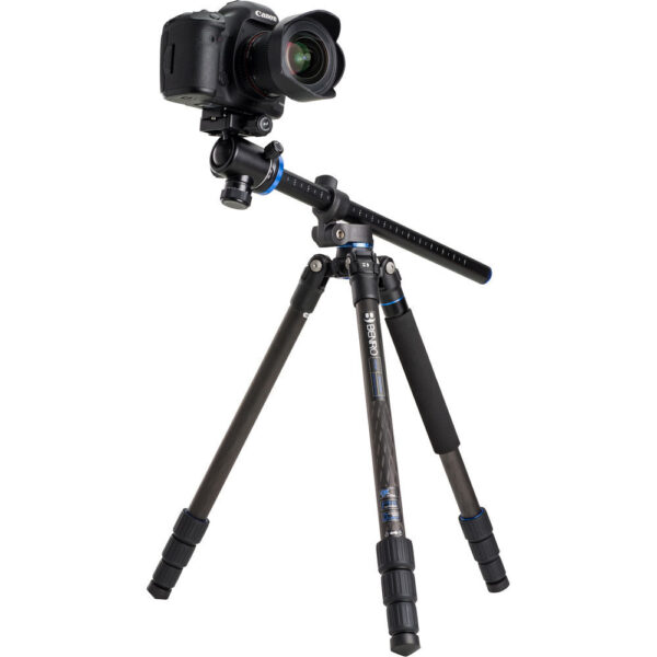 Benro GoPlus Travel Series 1 Carbon Fibre 3 Section Monopod Twist Lock V1 Ball Head 10kg PL - Image 10