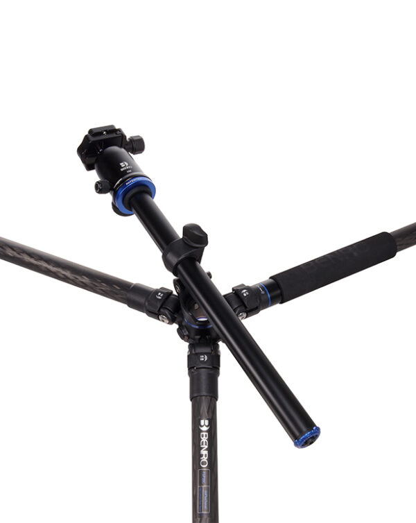 Benro GoPlus Travel Series 2 Carbon Fibre 3 Section Monopod Twist Lock V2 Ball Head 16kg PL - Image 5