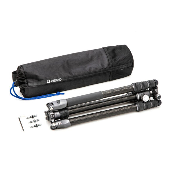 Benro Rhino 24C Carbon Fibre Centre Column Photo Tripod Monopod Twist Lock VX25 Head - Image 10