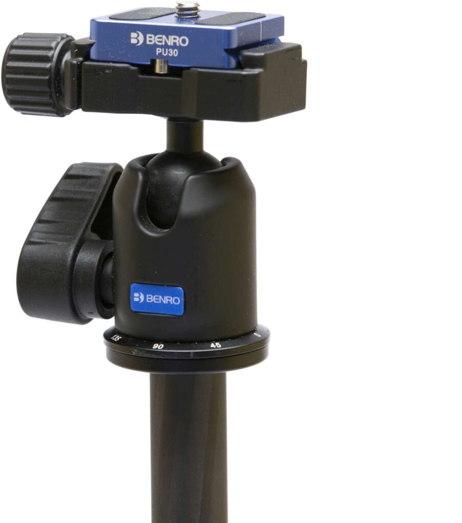 Benro Travel Slim Kit Carbon Fibre Monopod Twist Lock N00 Head 4kg PL