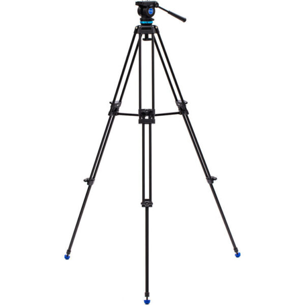 Benro KH25P Aluminium Dual-Tube 3 Section Video Tripod Twist-Lever Lock K5 Head - Image 2