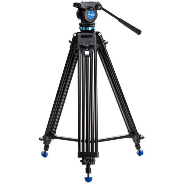 Benro KH25P Aluminium Dual-Tube 3 Section Video Tripod Twist-Lever Lock K5 Head