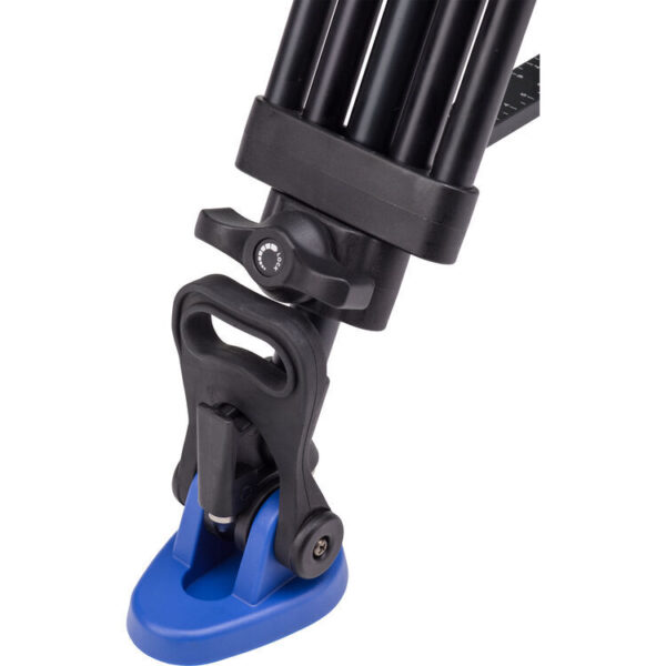 Benro KH26P Aluminium Dual-Tube 3 Section Tall Video Tripod Twist-Lever Lock K5 Head - Image 9