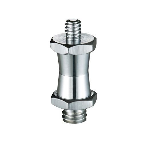 Ercole M11-004 Spigot Steel Hex 1/4"-20 & 3/8"-16 male threads